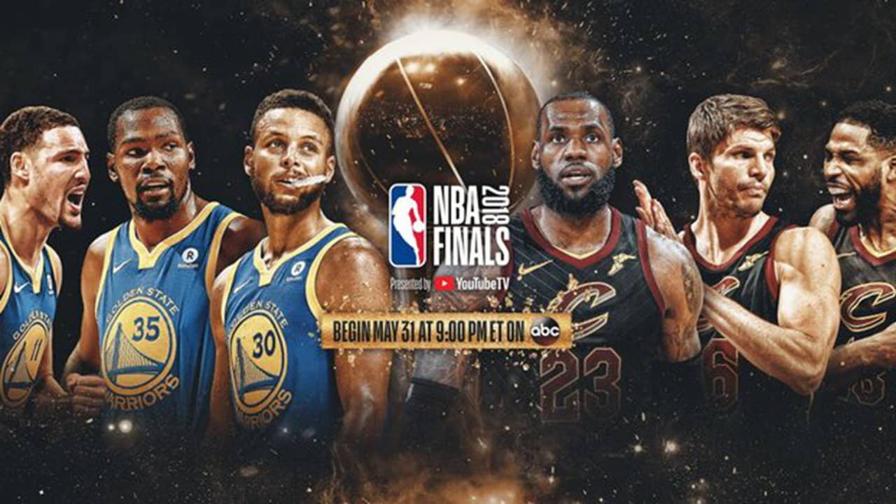 The 2018 NBA Finals backdrop