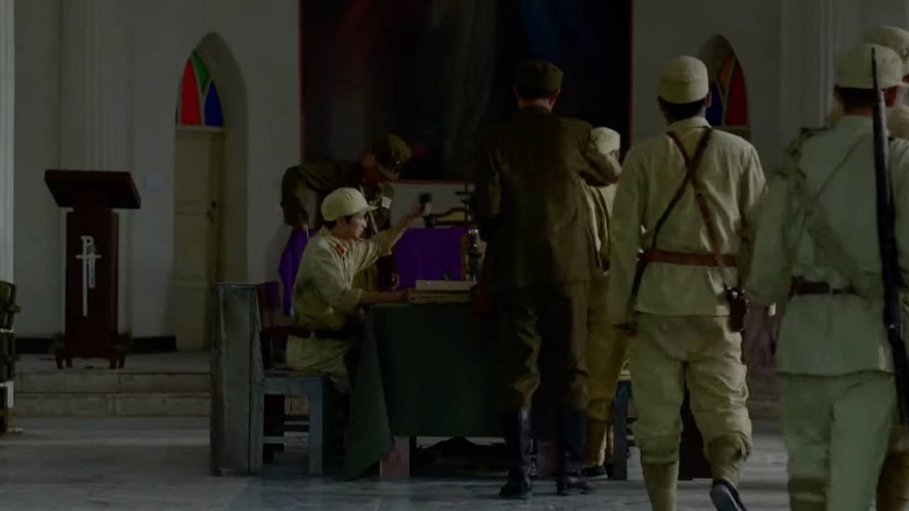 A Preacher's Long March backdrop