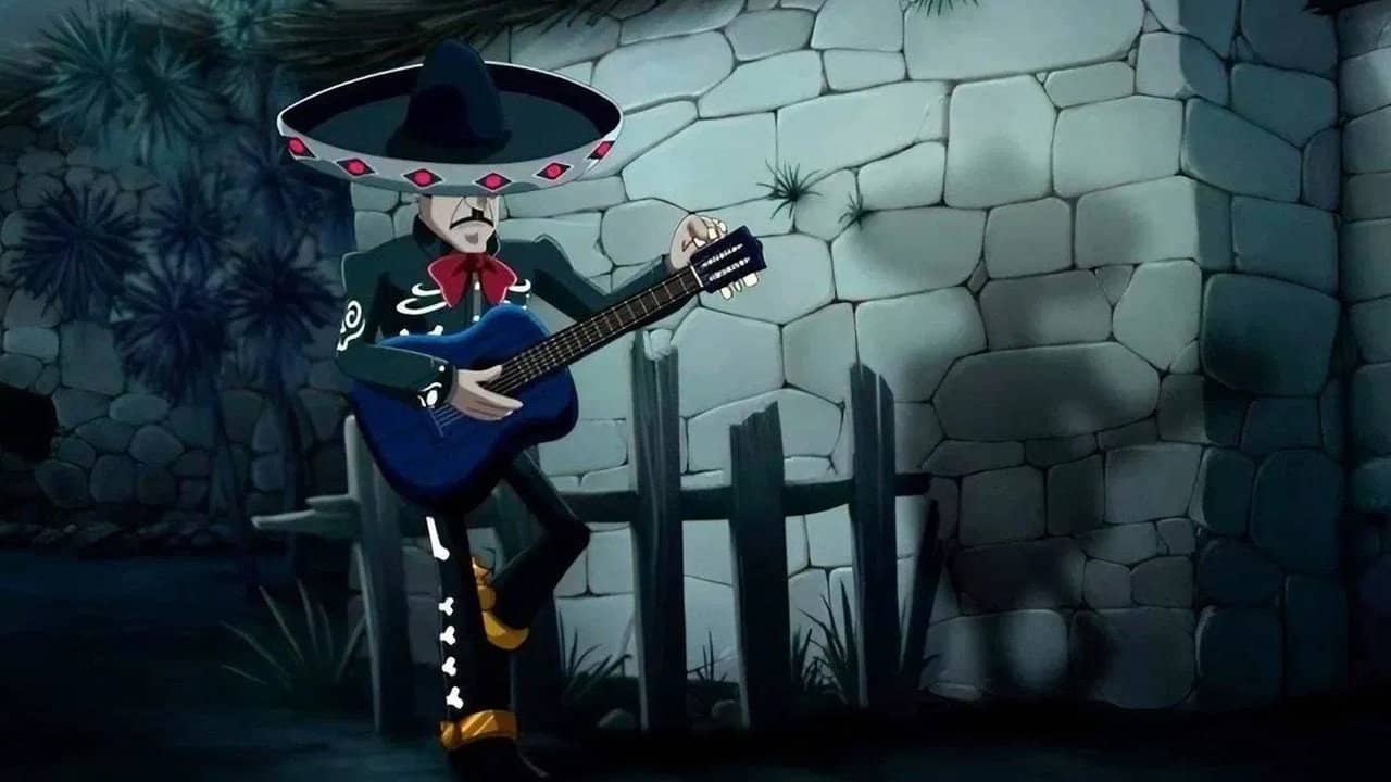The Legend of the Black Charro backdrop