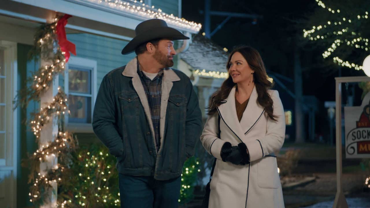Christmas on the Ranch backdrop