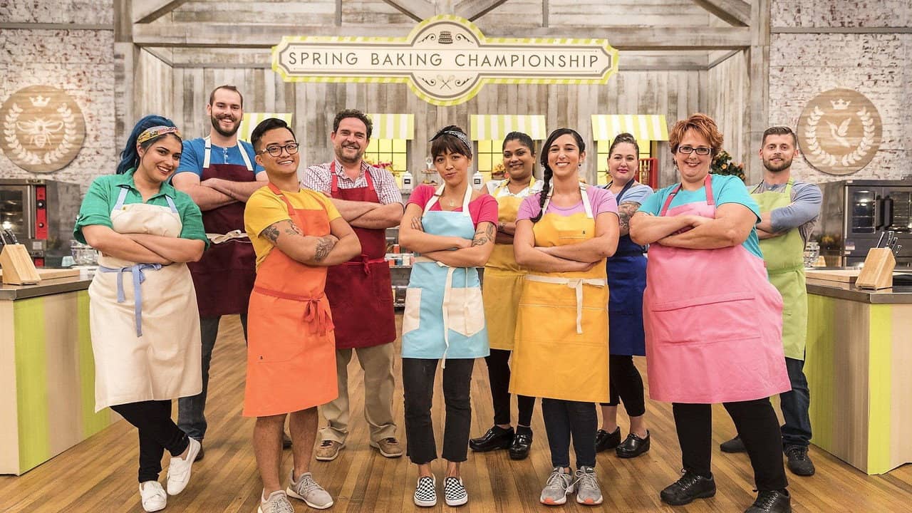 Spring Baking Championship: Easter backdrop