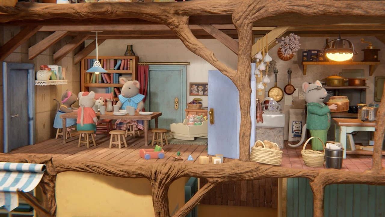 Het Muizenhuis – Sam en Julia in de bioscoop backdrop