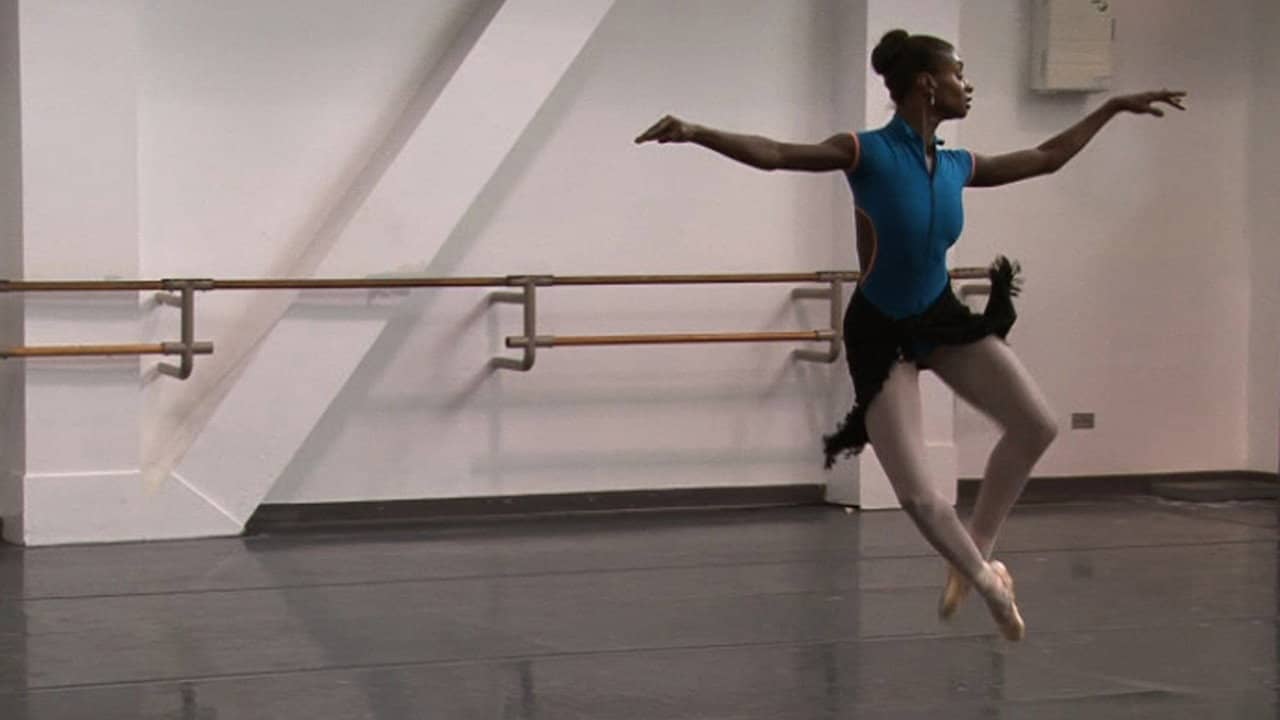 Black Ballerina backdrop