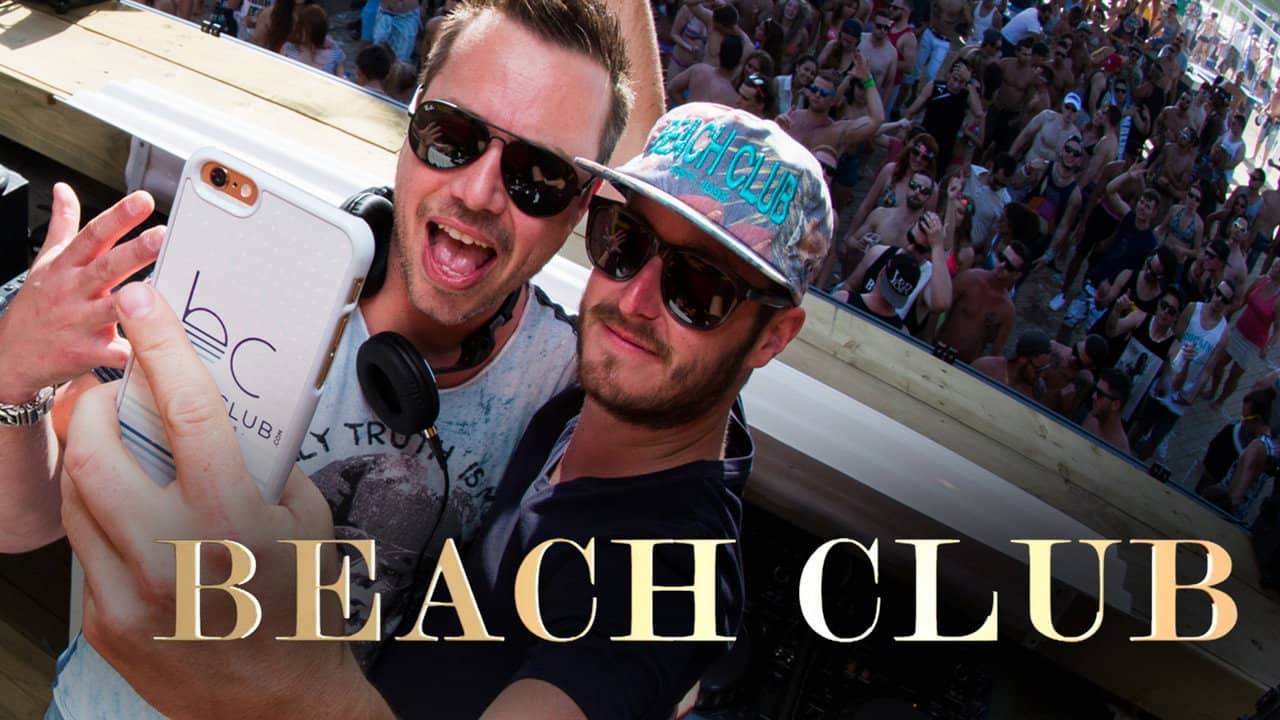Beach Club backdrop