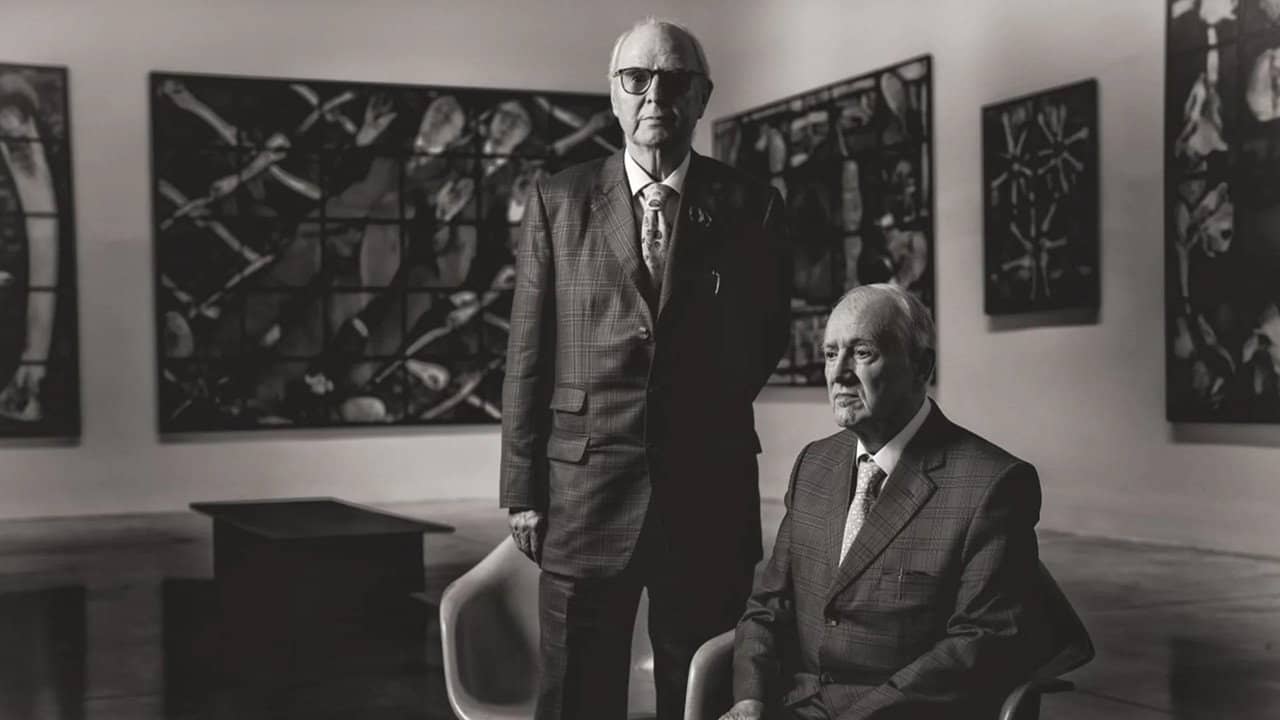The Pilgrimage of Gilbert & George backdrop