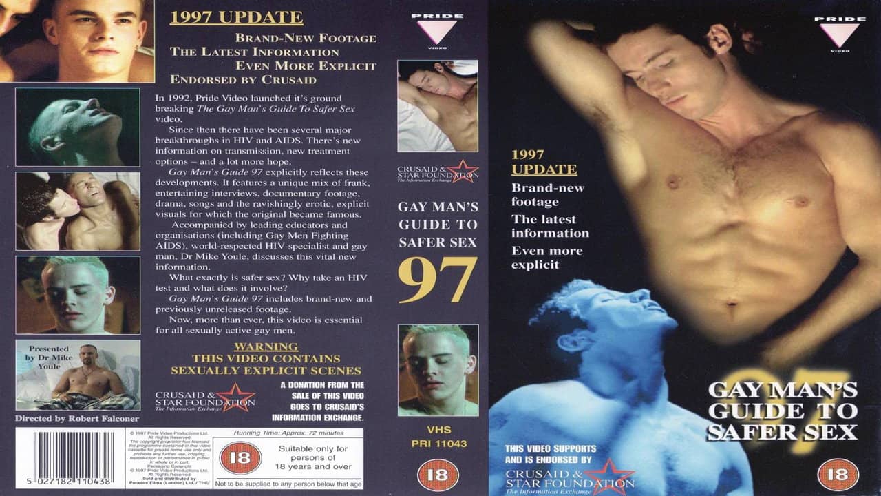 Gay Man's Guide to Safer Sex '97 backdrop
