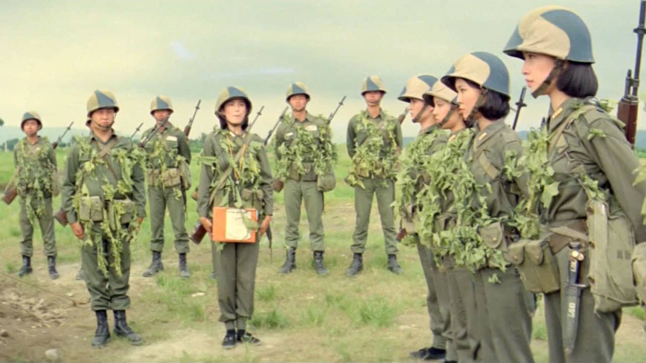 The Women Soldiers backdrop