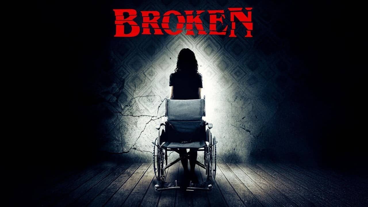 Broken backdrop