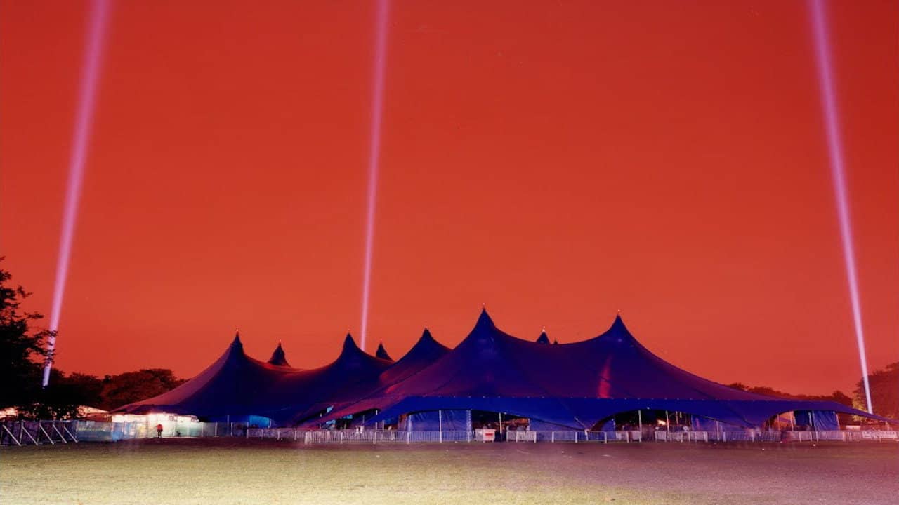 Radiohead: Live From A Tent In Dublin backdrop