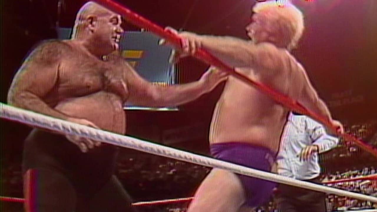 George "The Animal" Steele backdrop