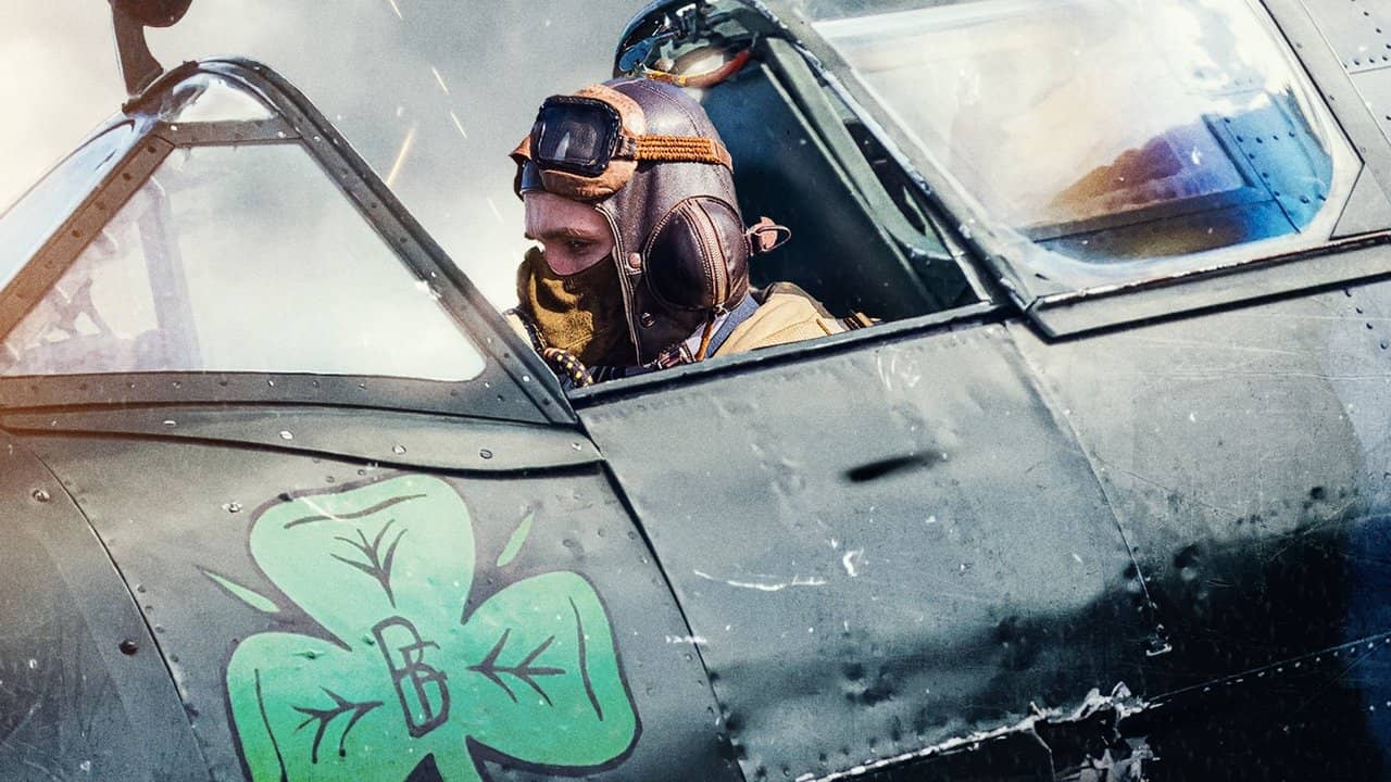 The Shamrock Spitfire backdrop