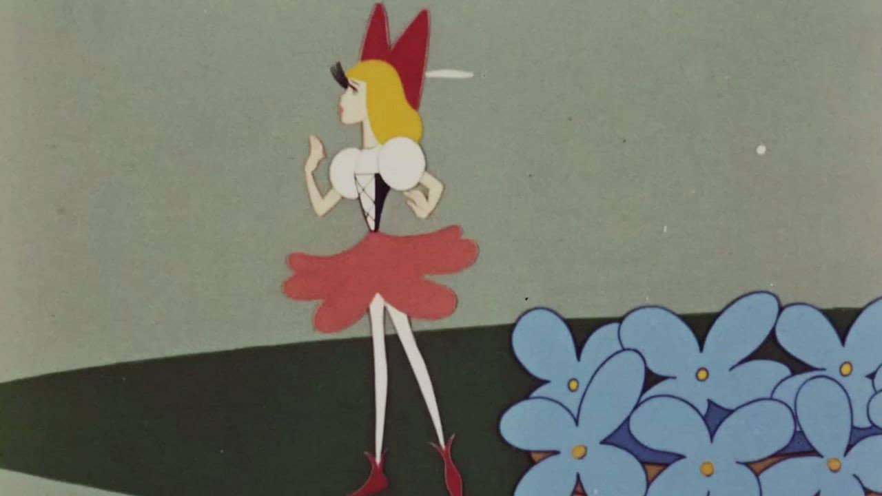 Thumbelina backdrop