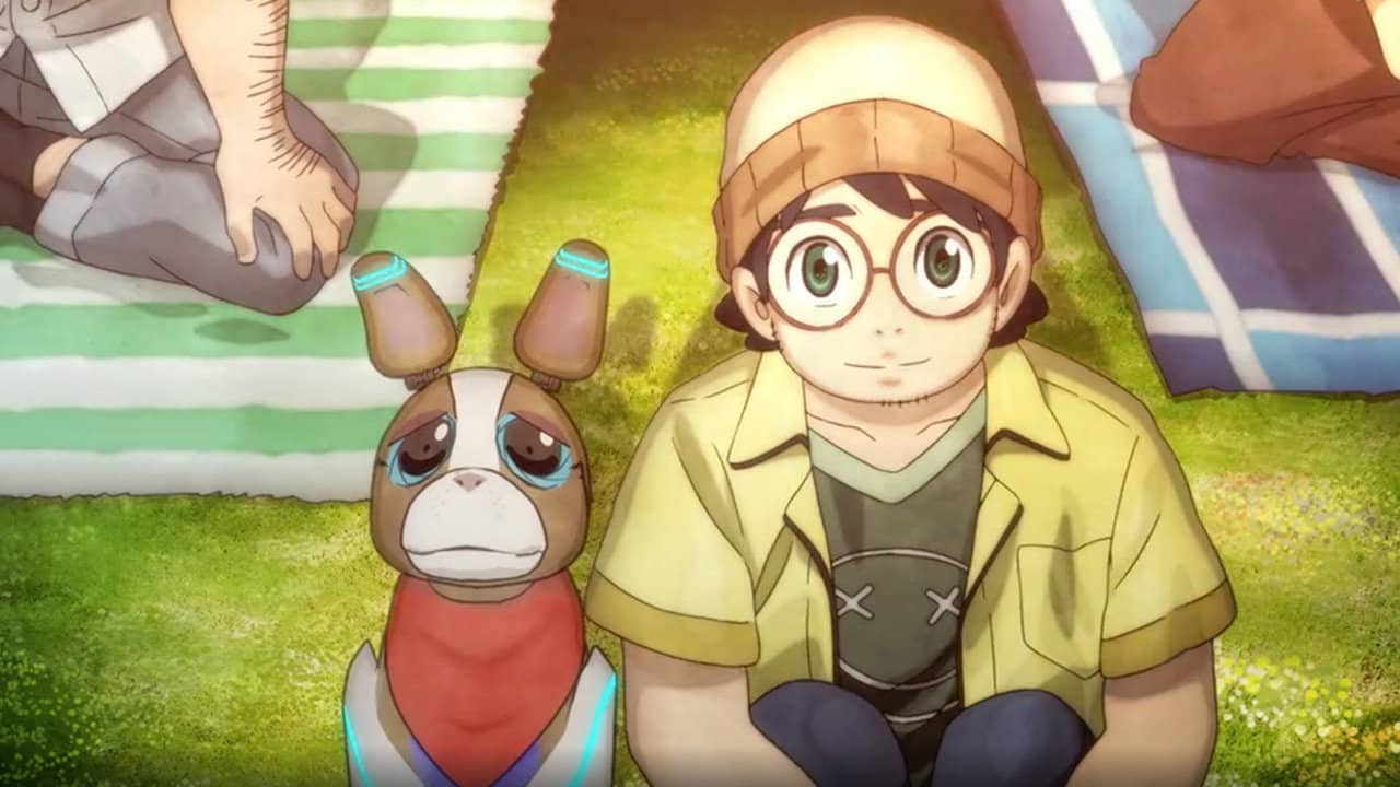 The Dog & the Boy backdrop