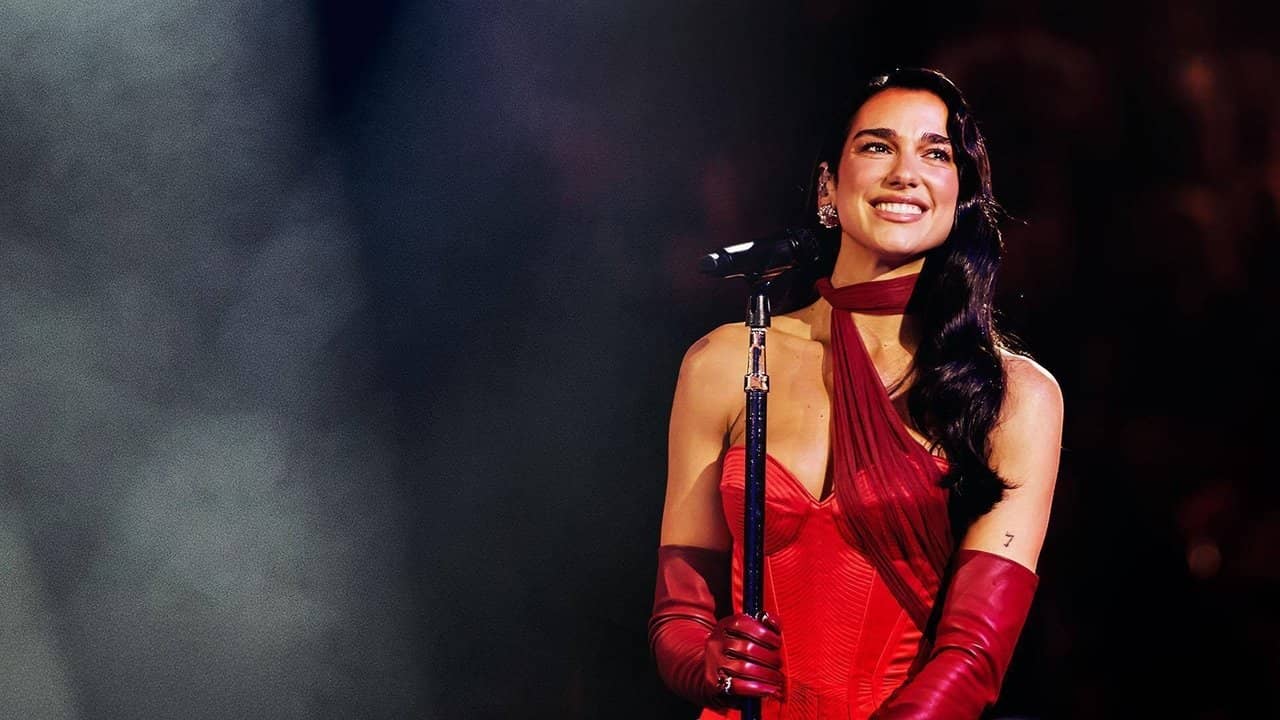 An Evening with Dua Lipa backdrop