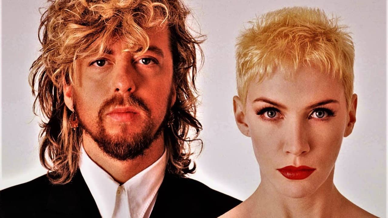 Eurythmics Live backdrop