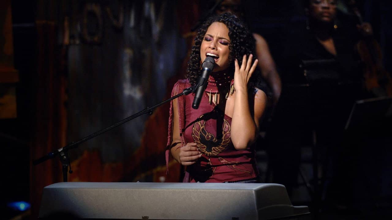 Alicia Keys: Unplugged backdrop