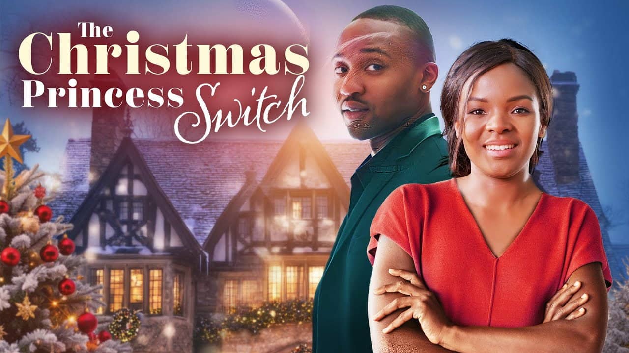 The Christmas Princess Switch backdrop
