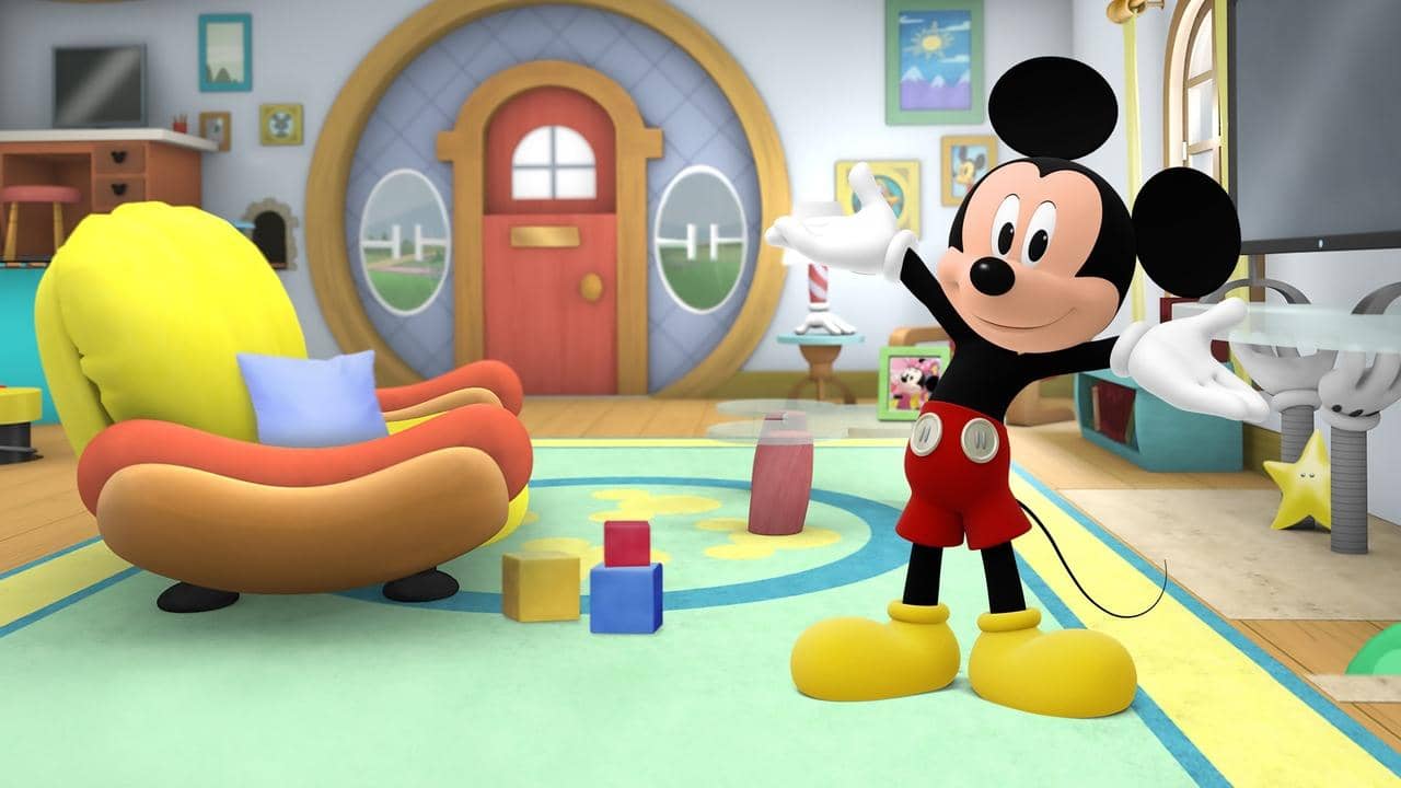 Me & Mickey backdrop