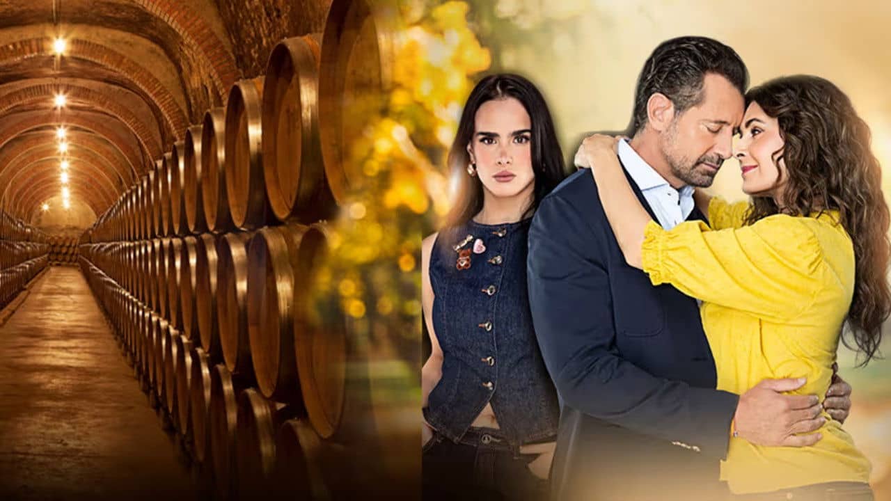 Corazón de oro backdrop