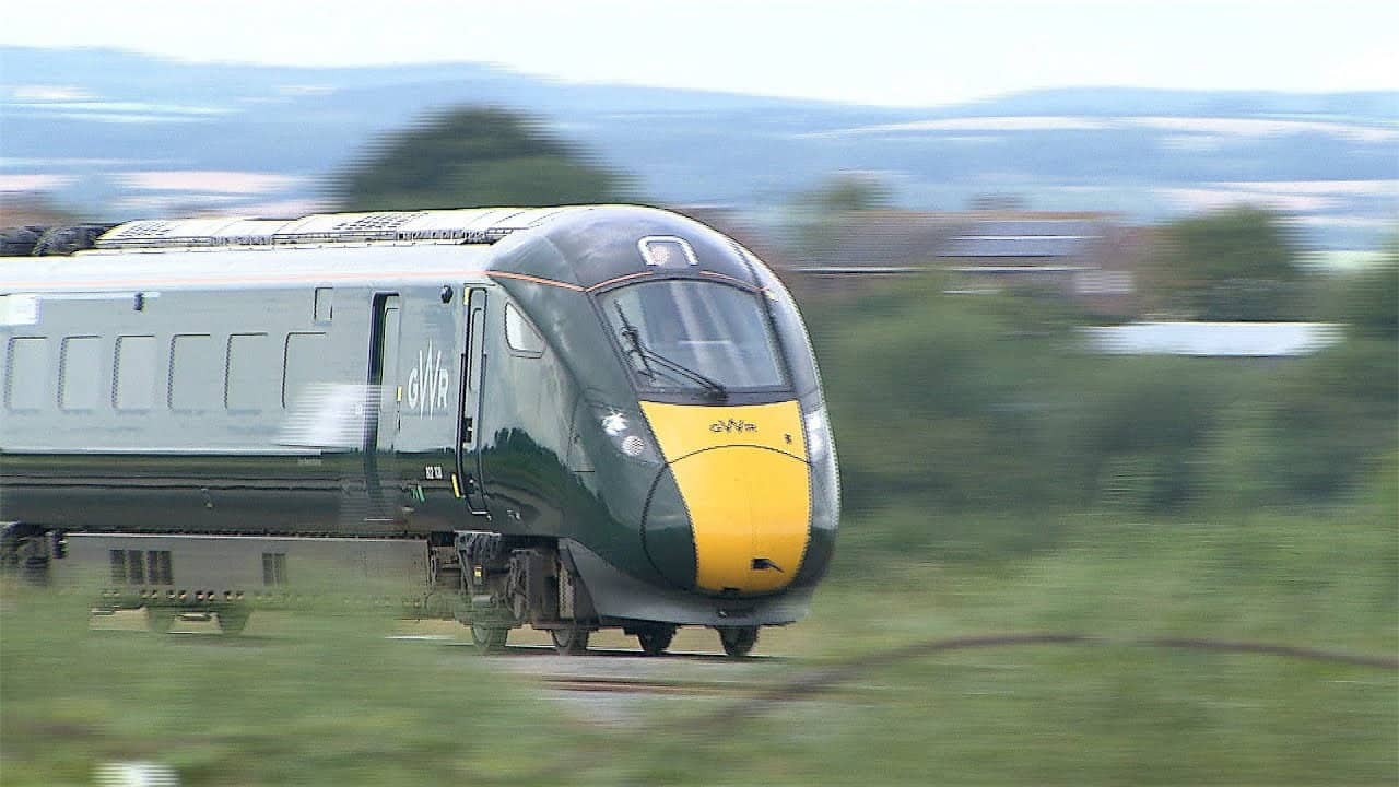 The Berks & Hants Driver's eye view backdrop