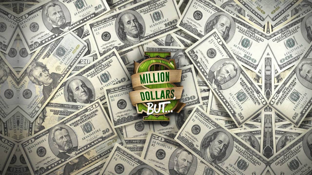 Million Dollars, But... backdrop