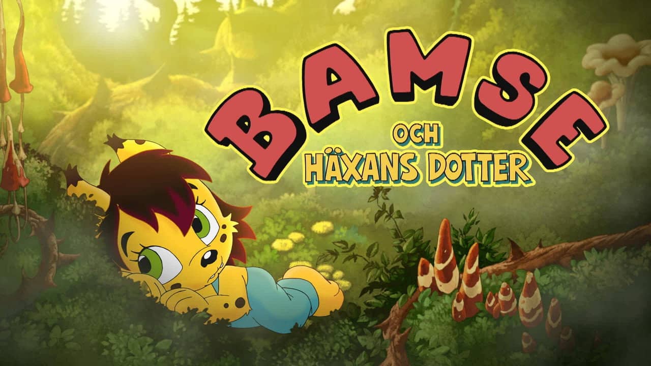 Bamse och häxans dotter backdrop