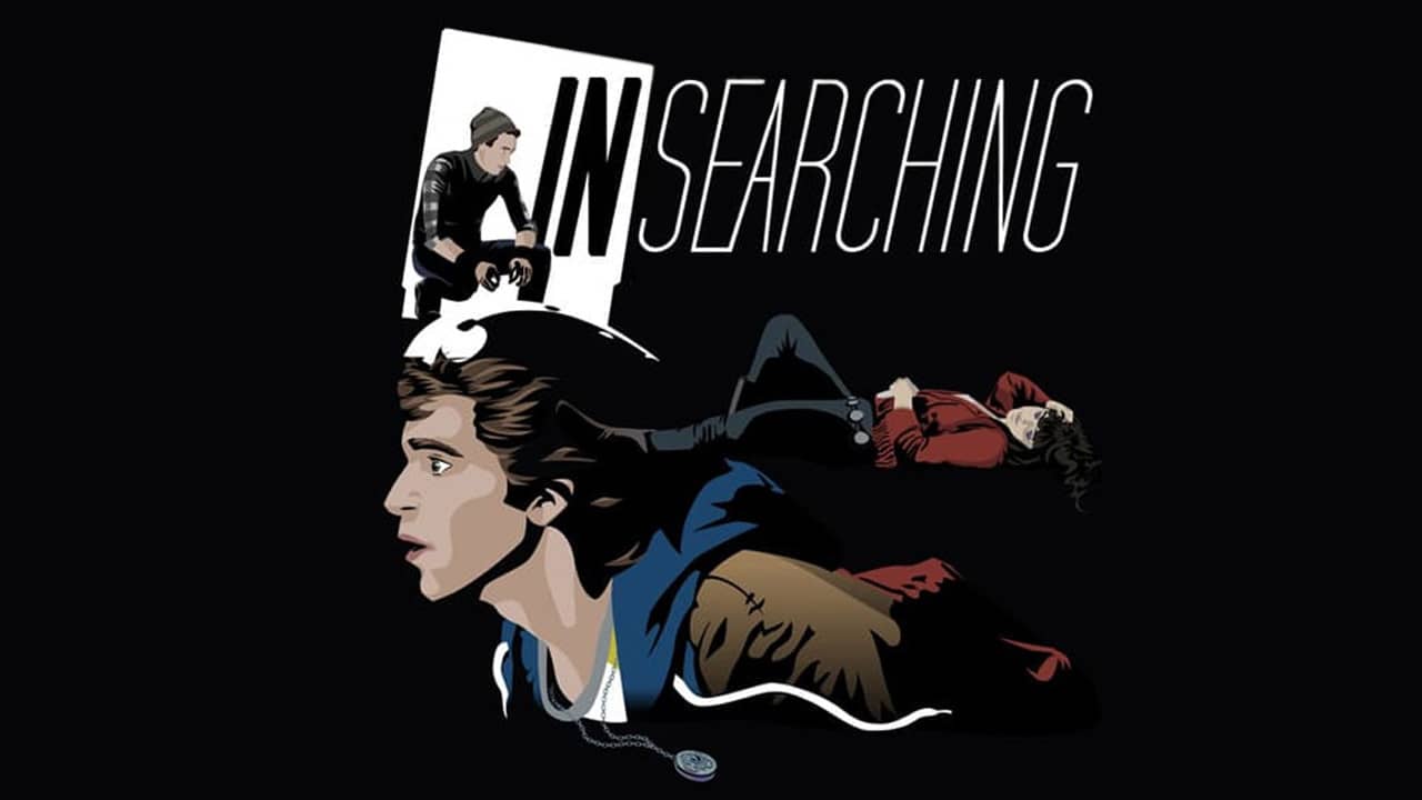 In Searching backdrop