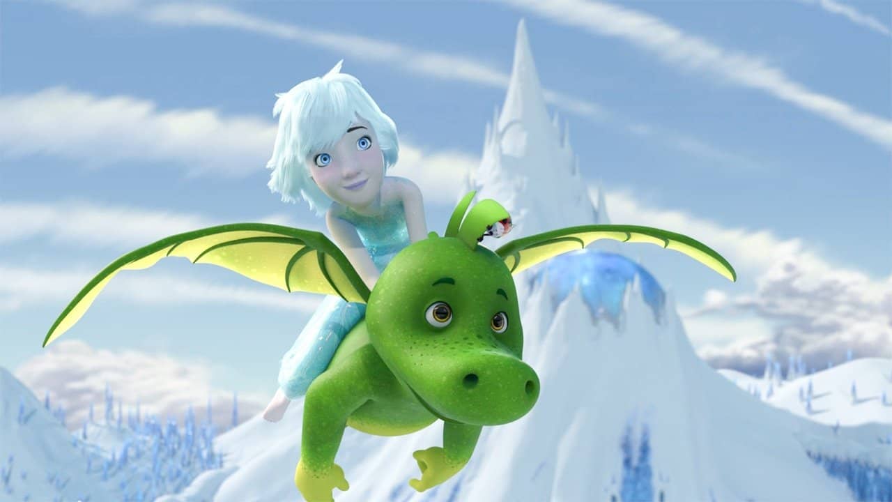 Ice Princess Lily backdrop