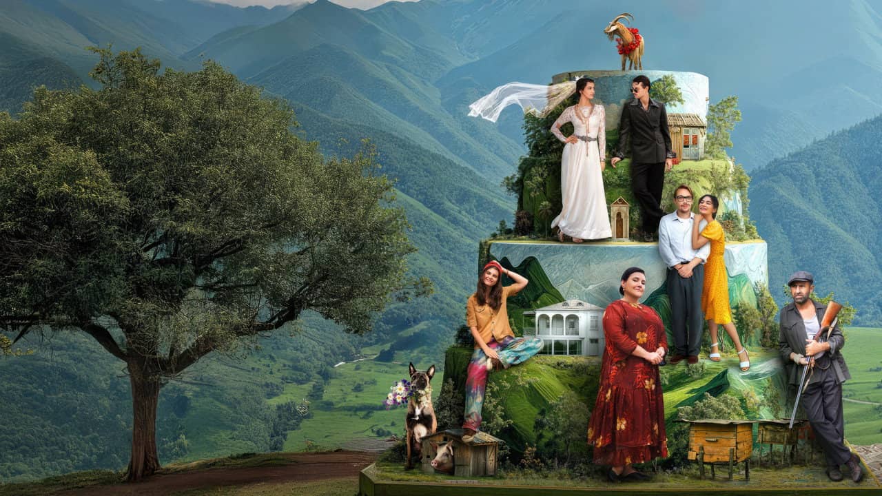 Three Weddings and One Escape backdrop
