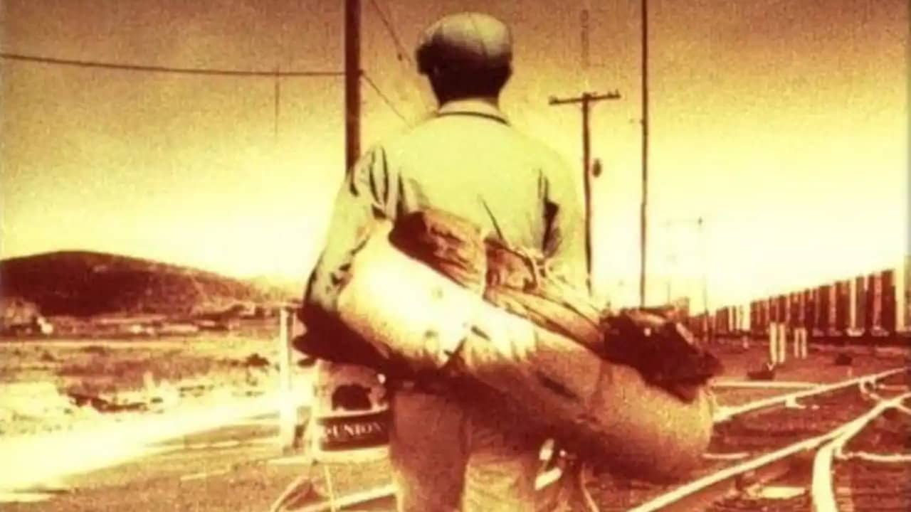 The American Hobo: History of the Railriding Worker backdrop