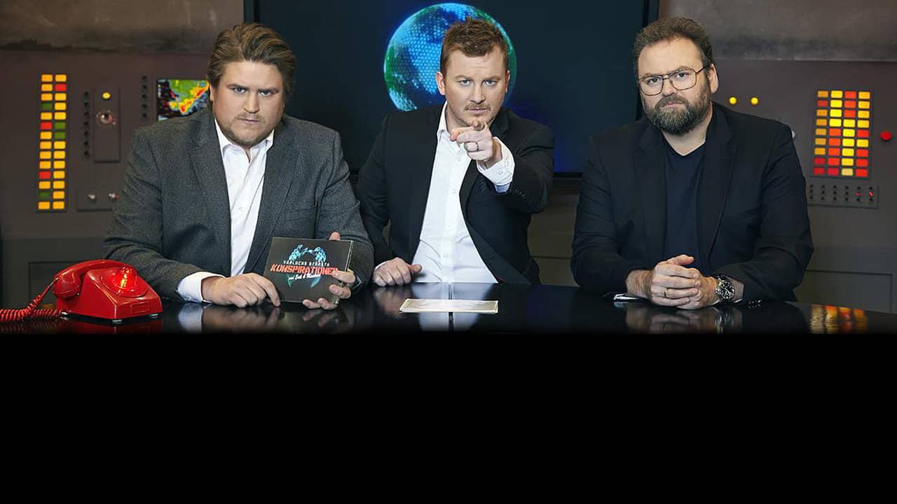 Världens största konspirationer med Erik & Mackan backdrop