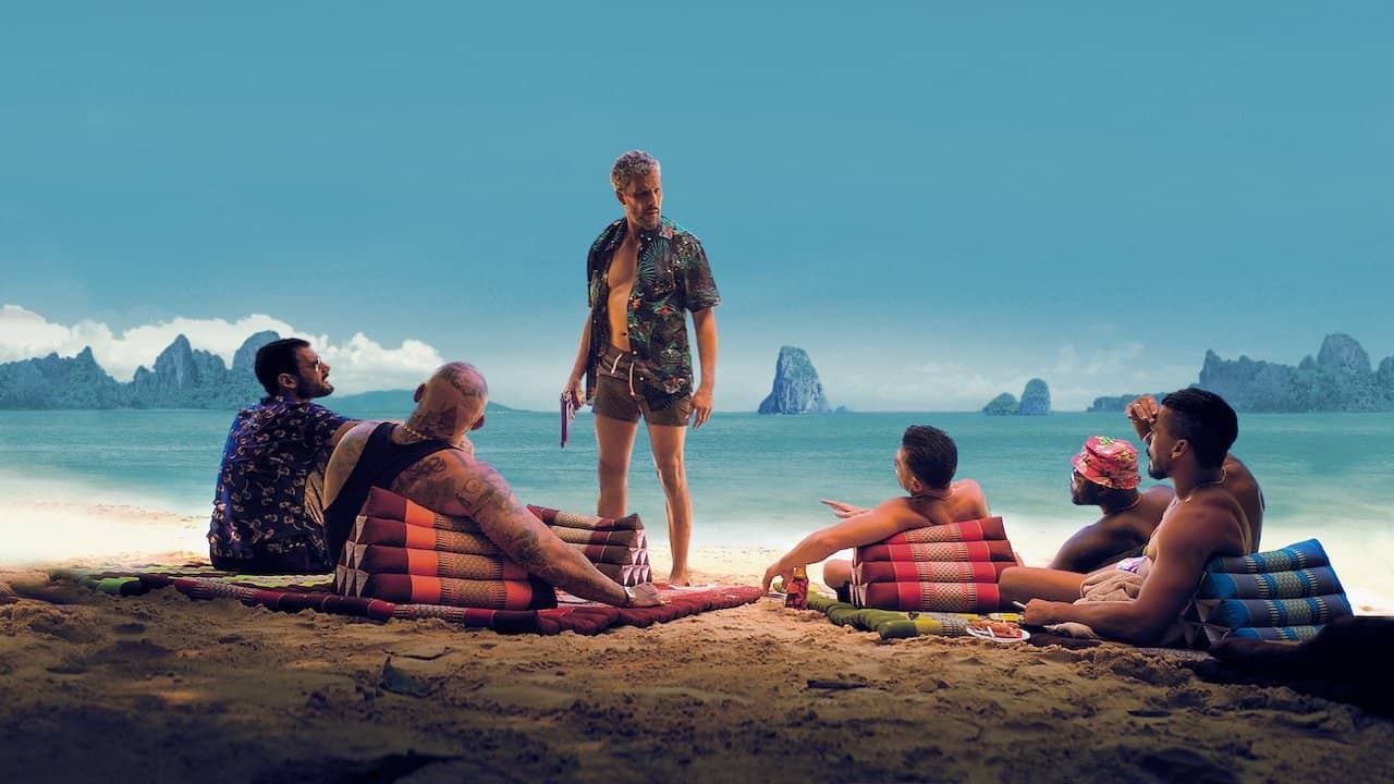 Paradise Beach backdrop