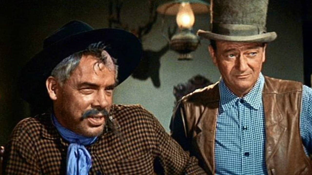 The Comancheros backdrop