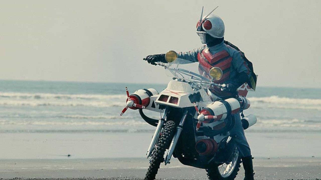 Kamen Rider X backdrop