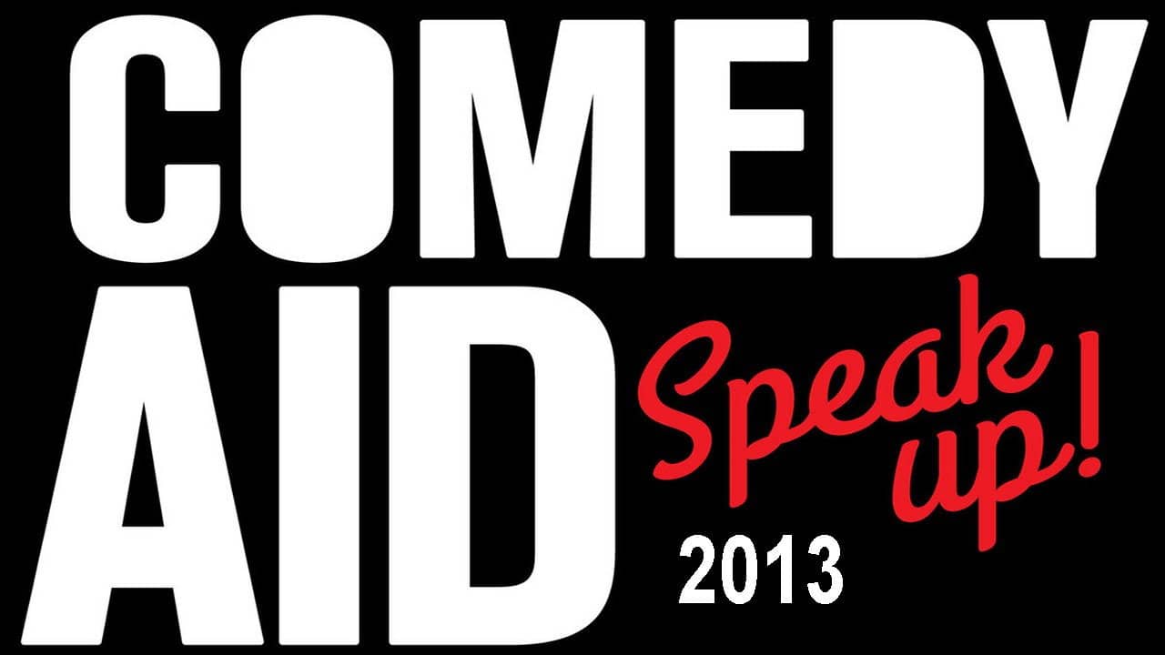 Comedy Aid 2013 backdrop