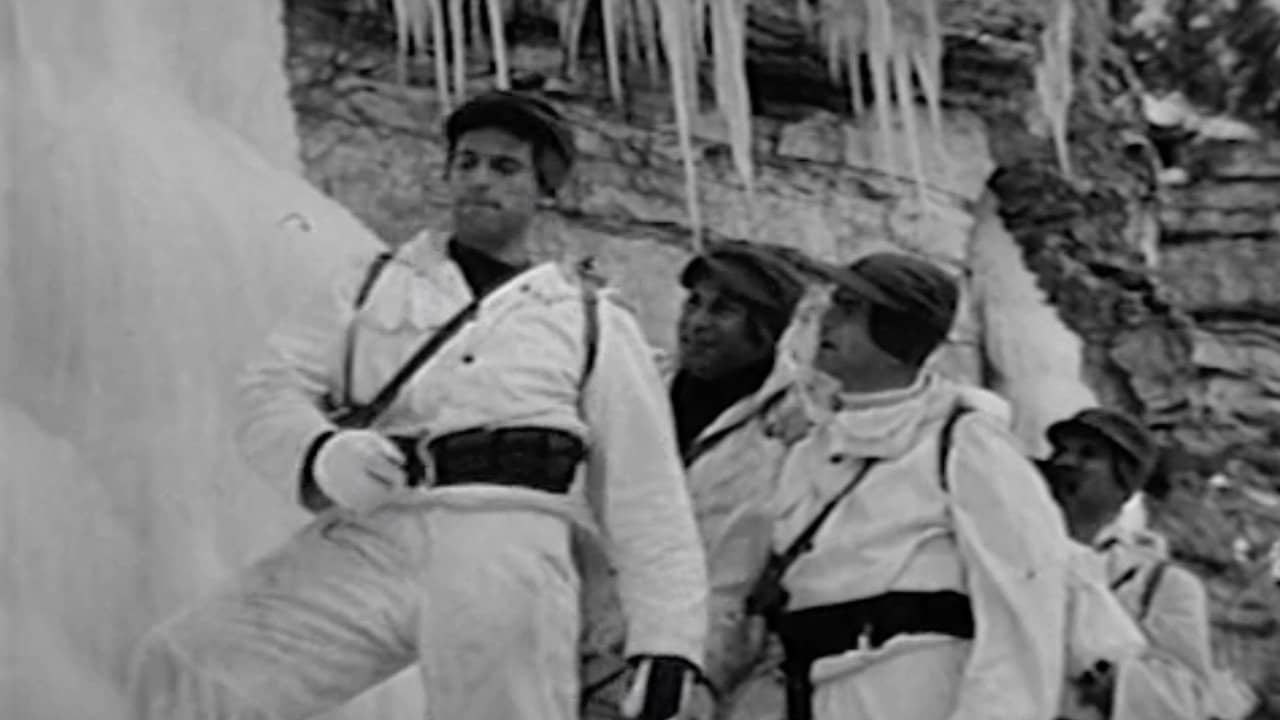 Ski Troop Attack backdrop