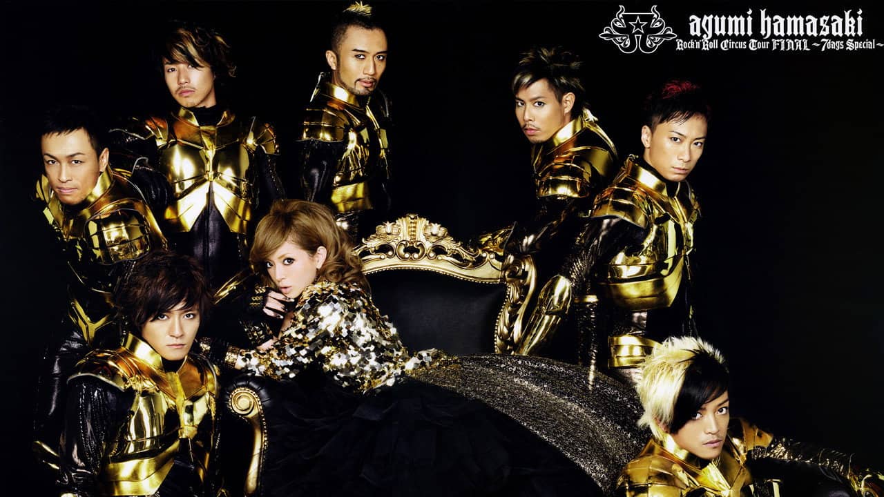 ayumi hamasaki Rock'n'Roll Circus Tour FINAL ~7days Special~ backdrop
