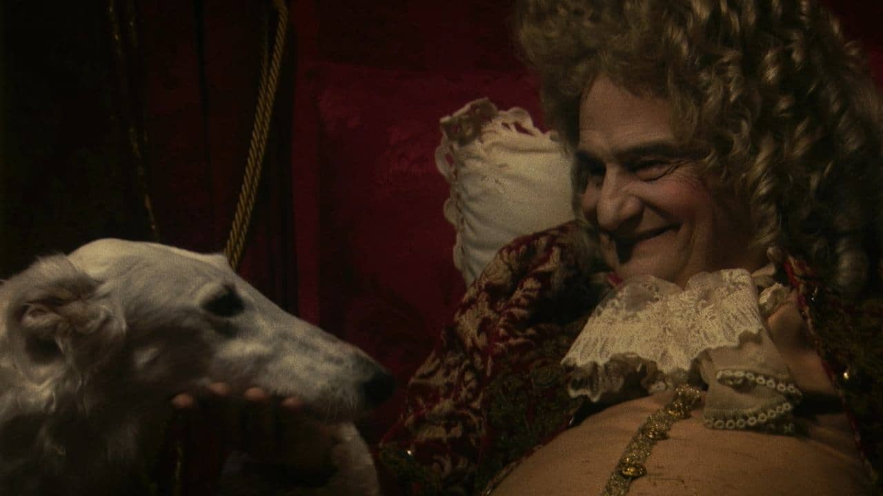 The Death of Louis XIV backdrop