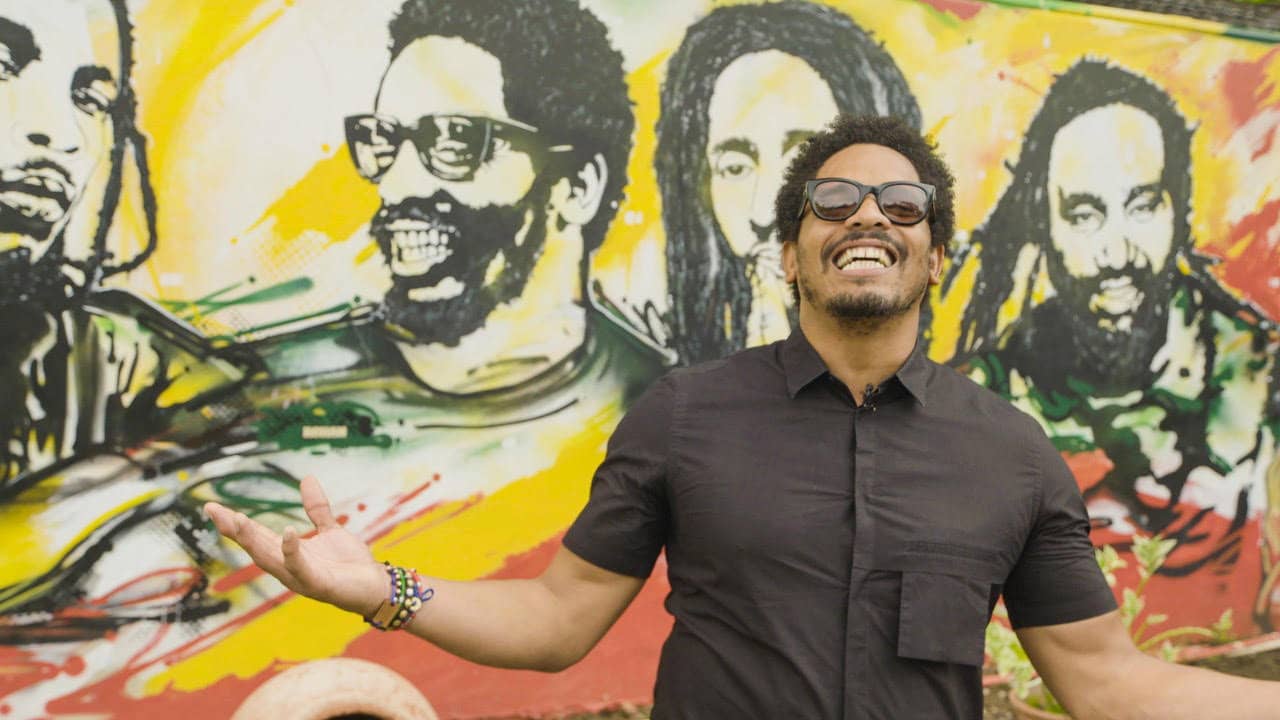 A Taste of Marley backdrop