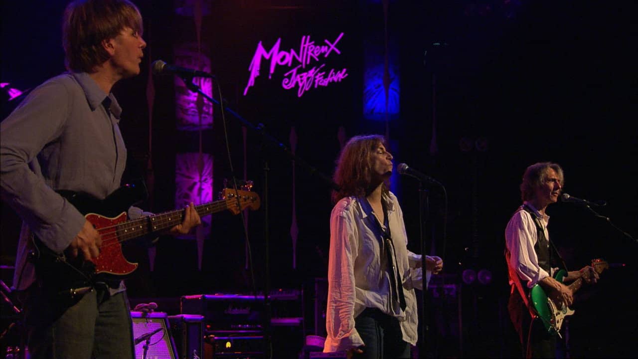 Patti Smith - Live at Montreux 2005 backdrop