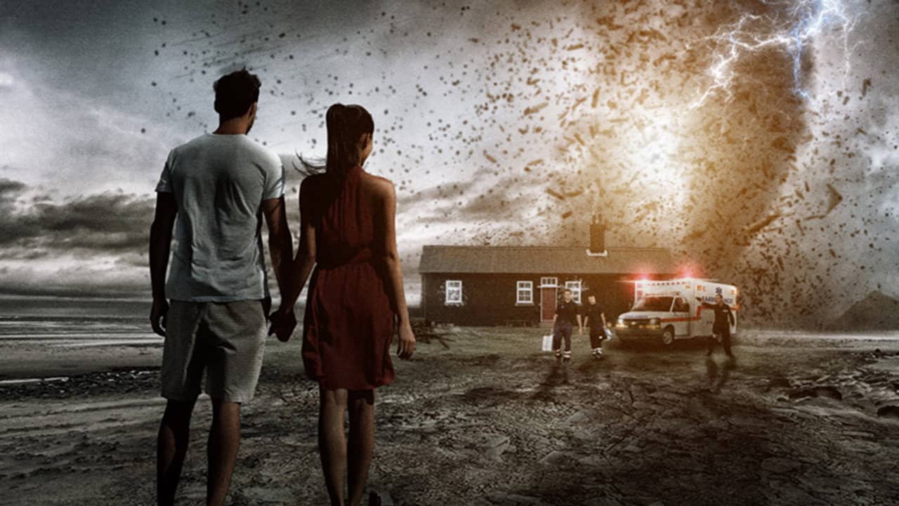 Landfall backdrop