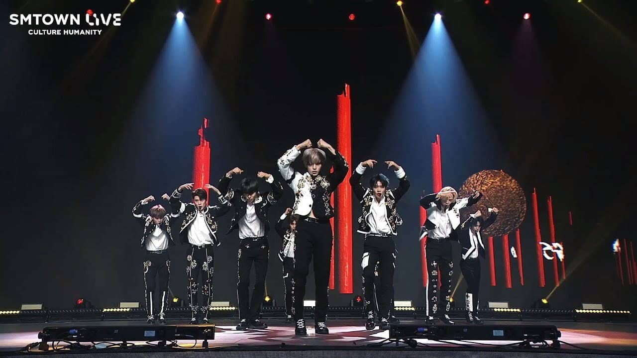 SMTOWN LIVE | Culture Humanity backdrop