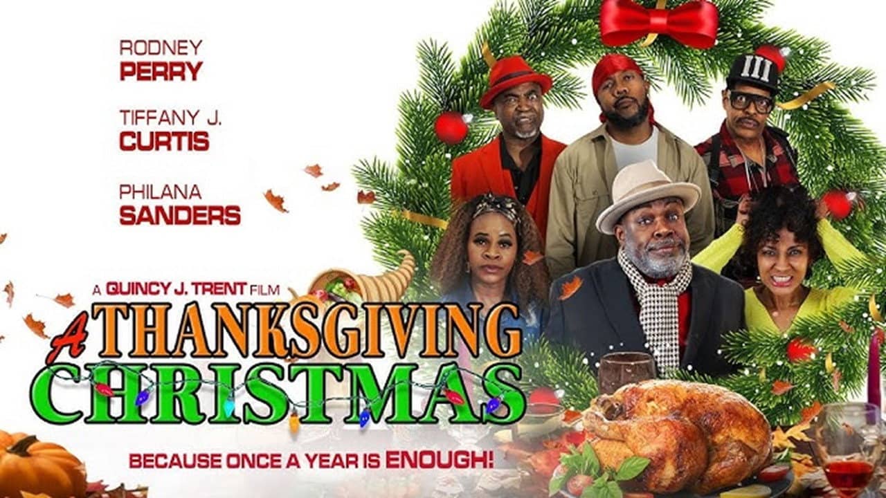 A Thanksgiving Christmas backdrop