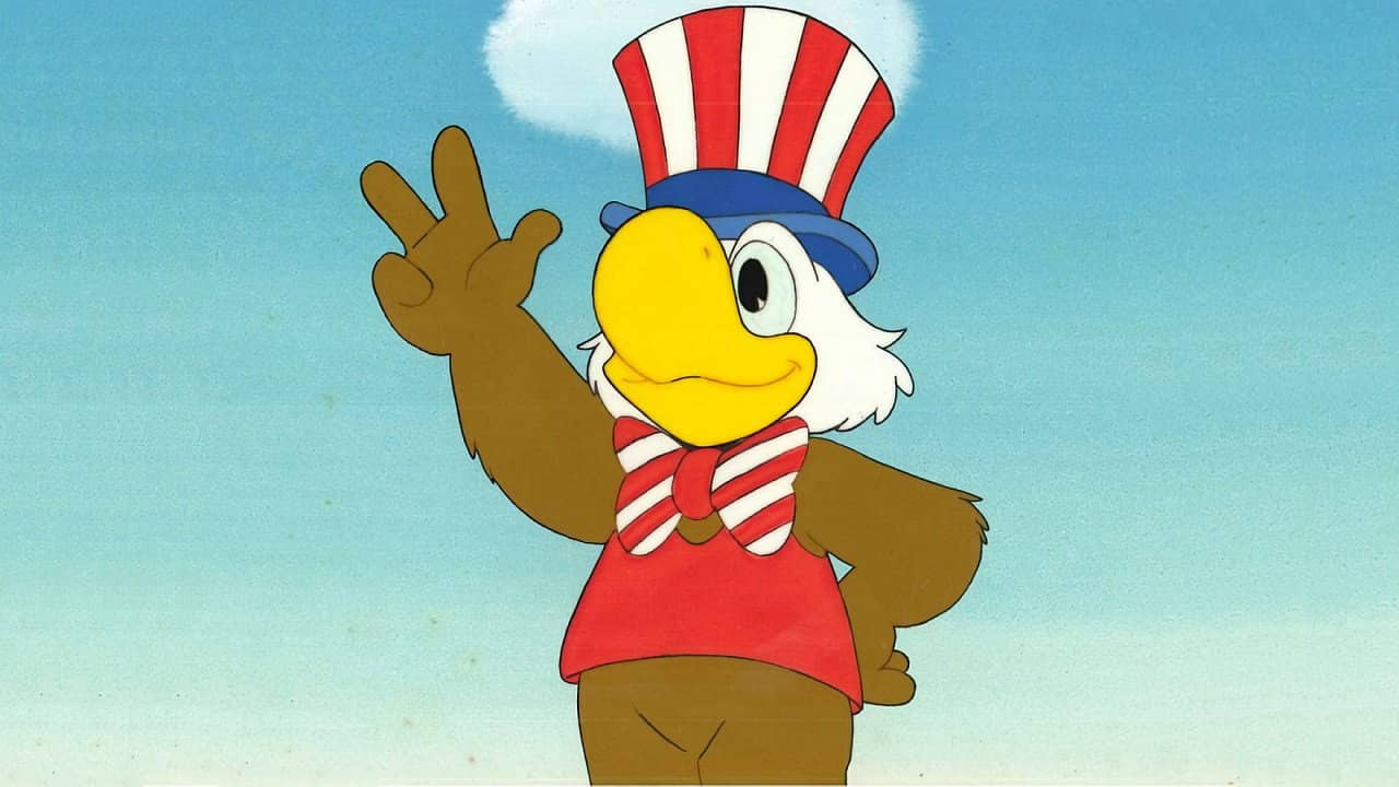 Eagle Sam backdrop
