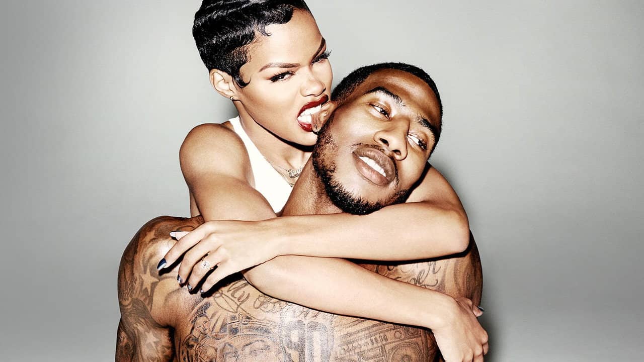 Teyana & Iman backdrop