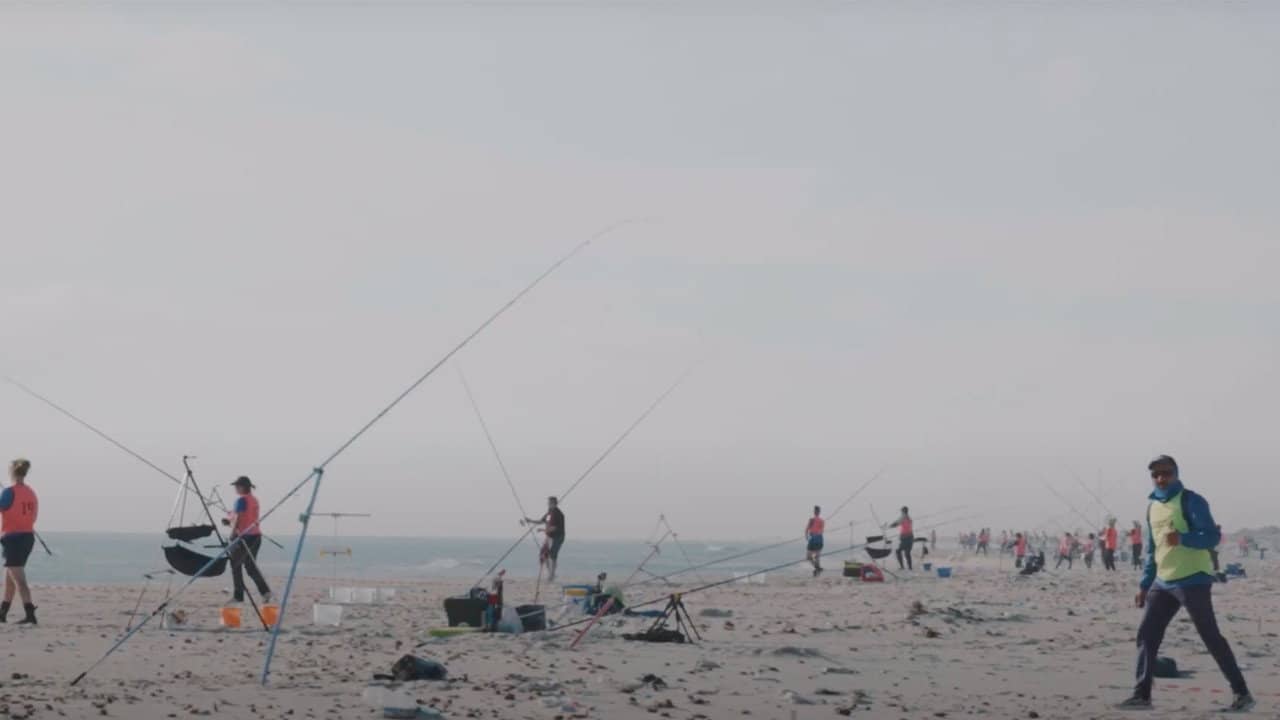 Fishing in Tunisia backdrop
