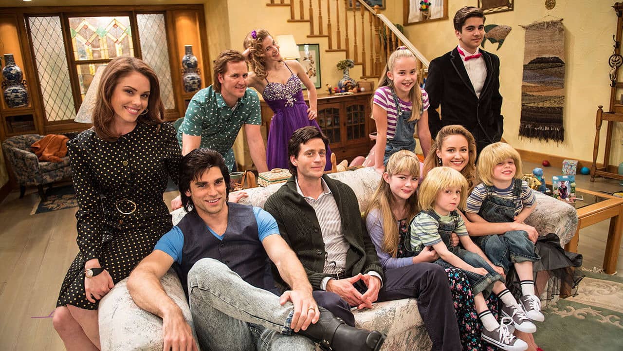 The Unauthorized Full House Story backdrop