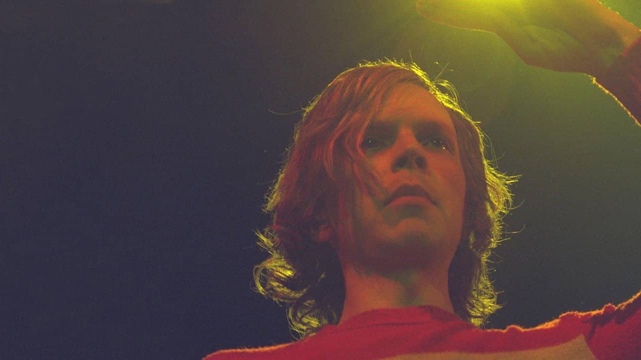 Beck: @NPA Paris backdrop