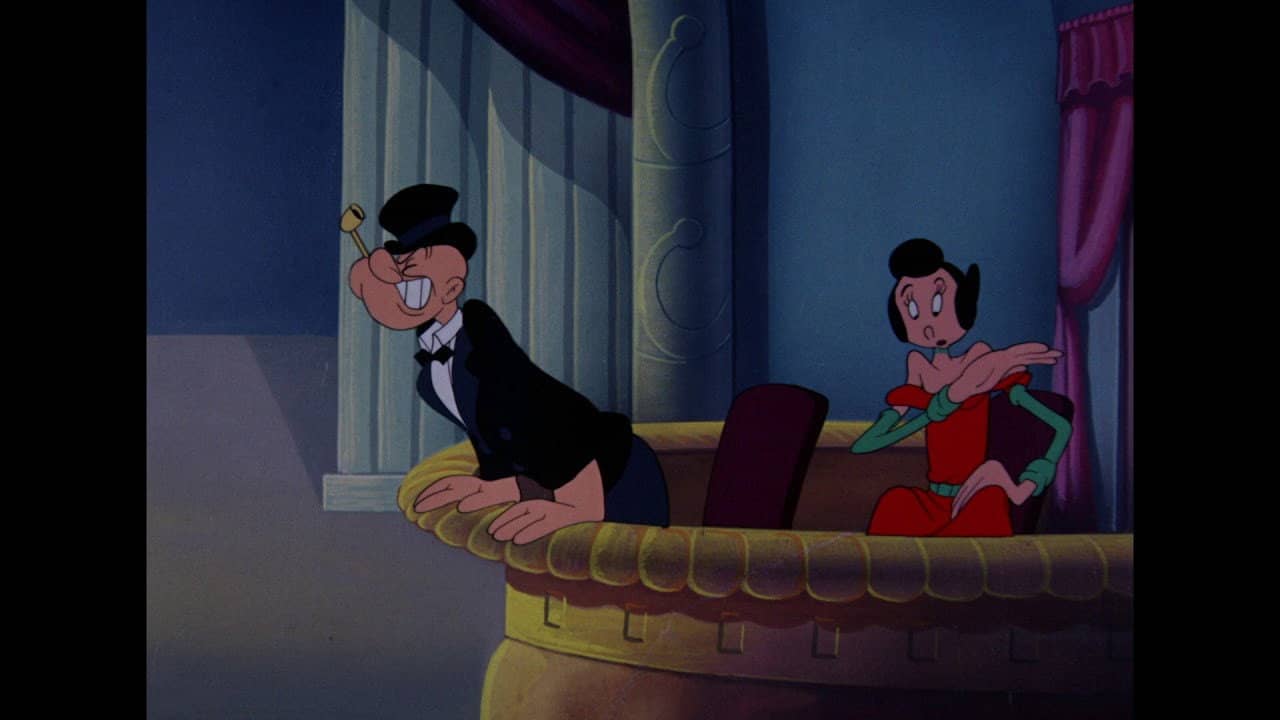 Popeye's Premiere backdrop