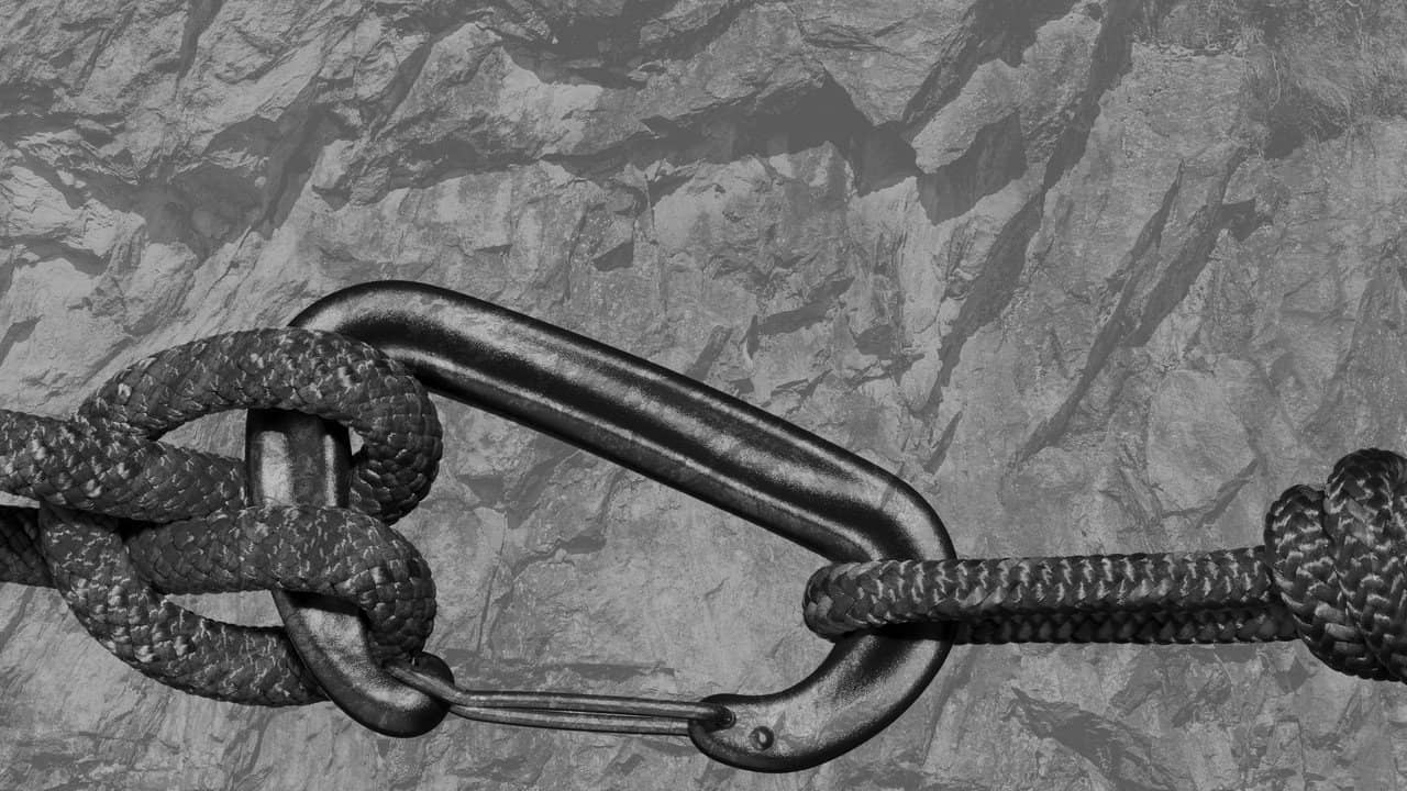 Tethered backdrop